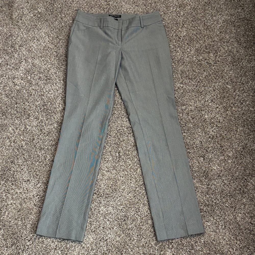 Express Women's Gray Straight Leg Pants